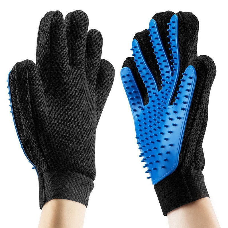 Fashionable Rubber Bath Brush for Pets - Silicone Grooming Glove