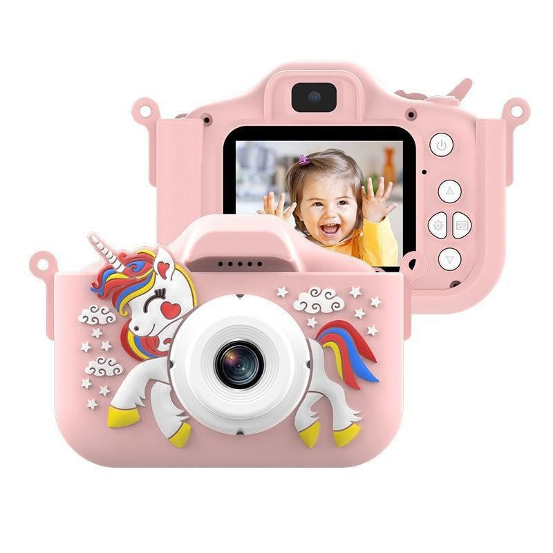 X5S Kids Camera - HD Cartoon Mini DSLR with Dual Lens