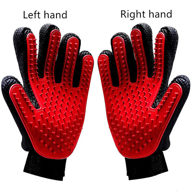 Fashionable Rubber Bath Brush for Pets - Silicone Grooming Glove