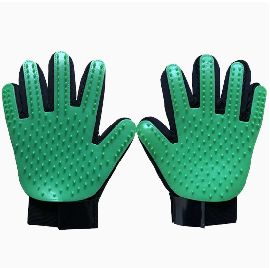 Fashionable Rubber Bath Brush for Pets - Silicone Grooming Glove