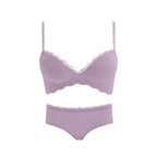 Seamless Push-Up Wireless Bra Set for Small Bust