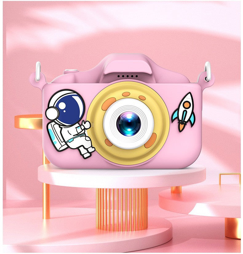 X5S Kids Camera - HD Cartoon Mini DSLR with Dual Lens