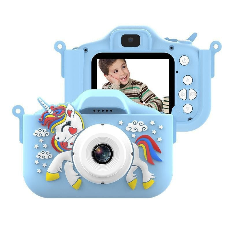 X5S Kids Camera - HD Cartoon Mini DSLR with Dual Lens