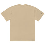 Oversized Tropical Seas Printed Faded T-shirt
