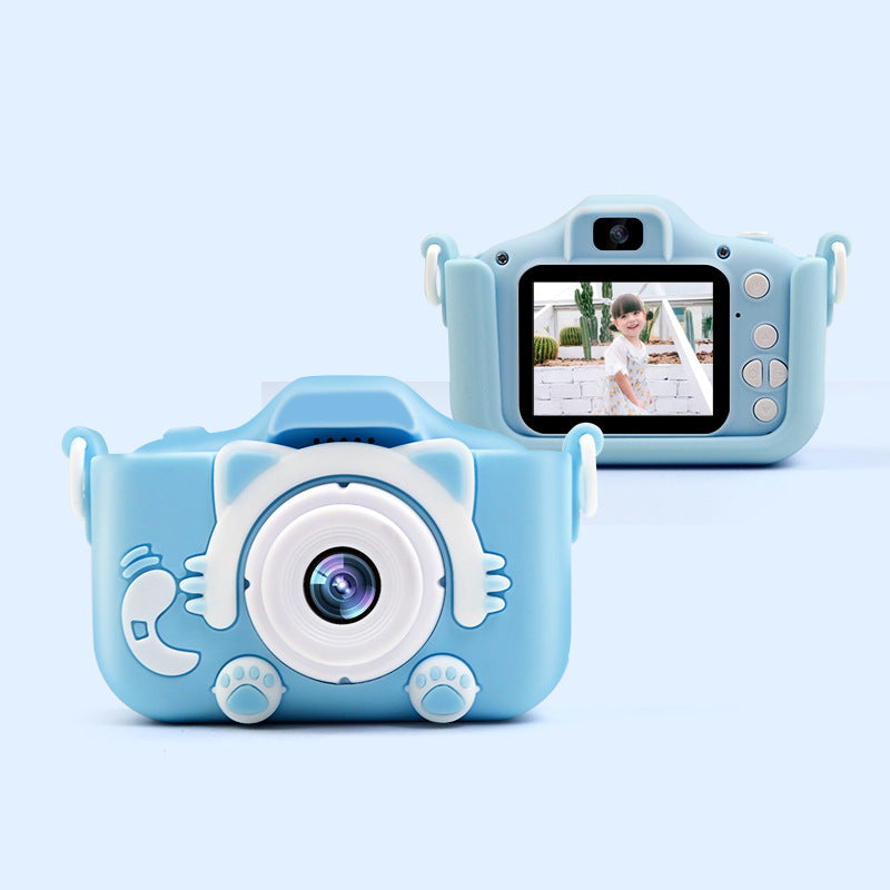X5S Kids Camera - HD Cartoon Mini DSLR with Dual Lens