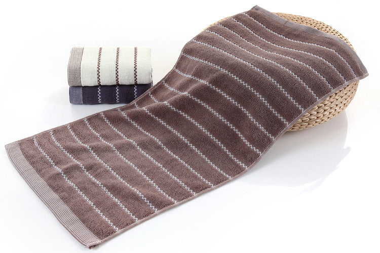 Soft Cotton Face Towel with Embroidery for Adults