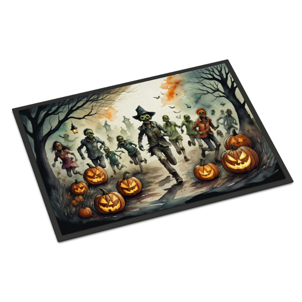 Zombie Halloween Doormat
