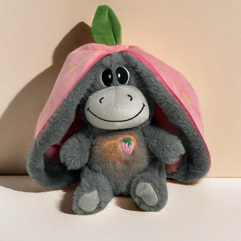Baby Sleep Soother Plush Doll – Breathing Light & Soft Music