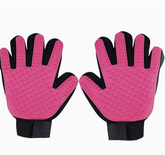 Fashionable Rubber Bath Brush for Pets - Silicone Grooming Glove