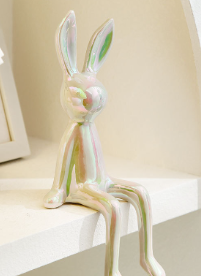 Robby Rabbit Shelf Decor Statue (2023 Modern Design)