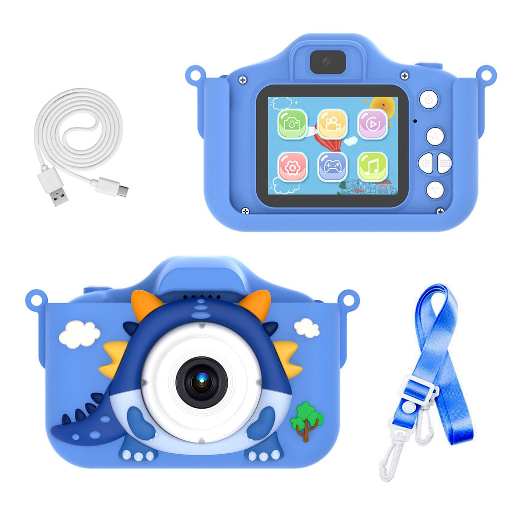 X5S Kids Camera - HD Cartoon Mini DSLR with Dual Lens