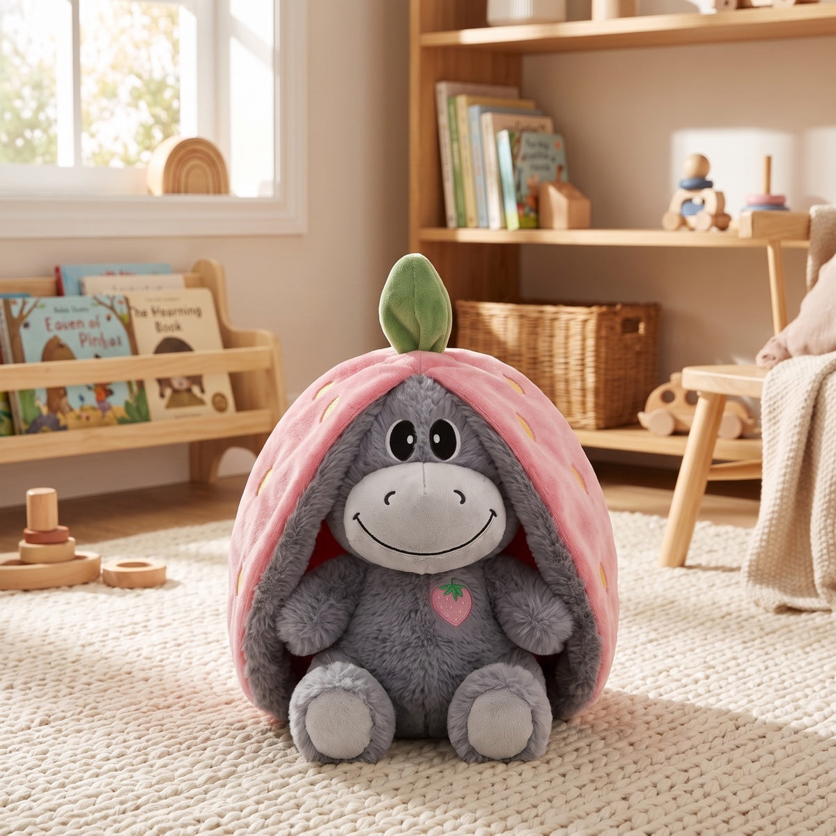 Baby Sleep Soother Plush Doll – Breathing Light & Soft Music