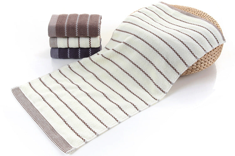 Soft Cotton Face Towel with Embroidery for Adults